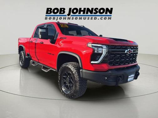 Red Hot 2024 Chevrolet Silverado 2500 4WD Crew Cab Standard Bed ZR2