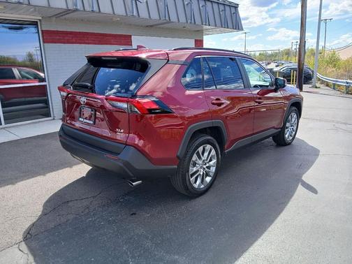 Ruby Flare Pearl 2025 Toyota RAV4 XLE Premium
