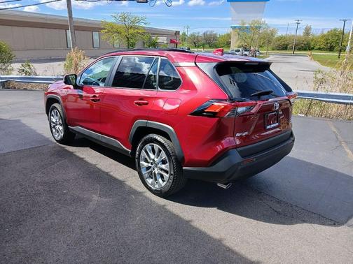 Ruby Flare Pearl 2025 Toyota RAV4 XLE Premium