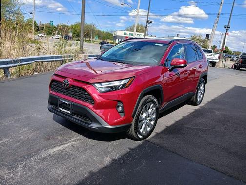 Ruby Flare Pearl 2025 Toyota RAV4 XLE Premium