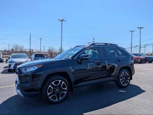 Midnight Black Metallic 2019 Toyota RAV4 Adventure