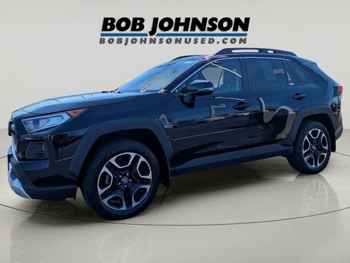 Midnight Black Metallic 2019 Toyota RAV4 Adventure