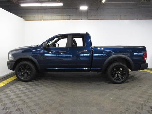 Patriot Blue Pearlcoat 2021 RAM 1500 Classic Warlock Quad Cab 4x4 6'4' Box