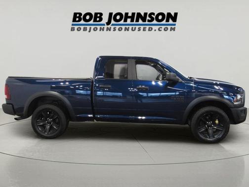 Patriot Blue Pearlcoat 2021 RAM 1500 Classic Warlock Quad Cab 4x4 6'4' Box