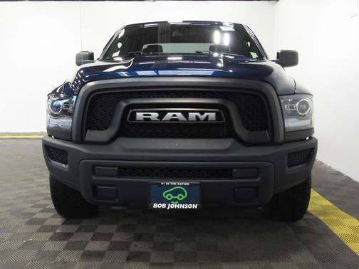Patriot Blue Pearlcoat 2021 RAM 1500 Classic Warlock Quad Cab 4x4 6'4' Box