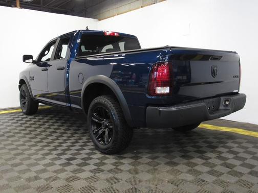 Patriot Blue Pearlcoat 2021 RAM 1500 Classic Warlock Quad Cab 4x4 6'4' Box