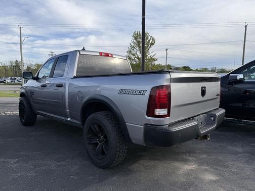 Billet Silver Metallic Clearcoat 2021 RAM 1500 Classic Warlock Quad Cab 4x4 6'4' Box