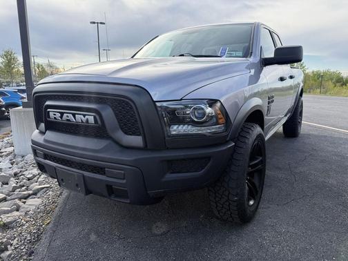 Billet Silver Metallic Clearcoat 2021 RAM 1500 Classic Warlock Quad Cab 4x4 6'4' Box