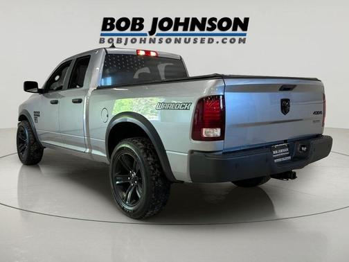 Billet Silver Metallic Clearcoat 2021 RAM 1500 Classic Warlock Quad Cab 4x4 6'4' Box