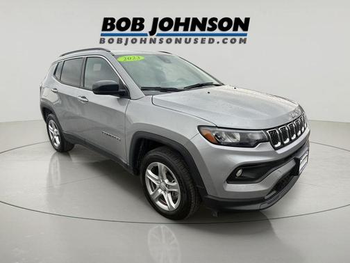 Billet Silver Metallic Clearcoat 2023 Jeep Compass Latitude