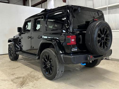 Black Clearcoat 2023 Jeep Wrangler 4xe Sahara