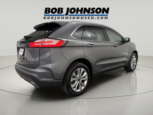 Carbonized Gray Metallic 2023 Ford Edge Titanium