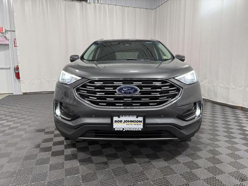 Carbonized Gray Metallic 2023 Ford Edge Titanium