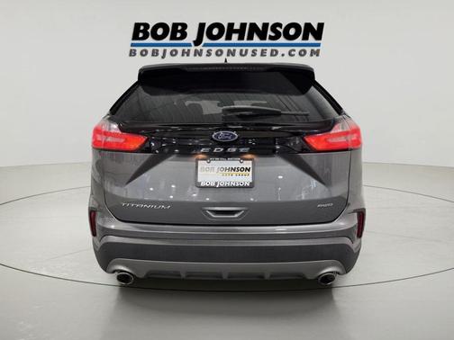 Carbonized Gray Metallic 2023 Ford Edge Titanium