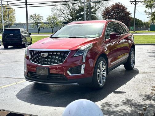 Radiant Red Tintcoat 2024 Cadillac XT5 Premium Luxury
