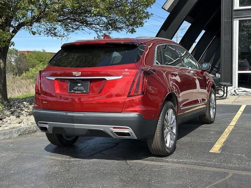 Radiant Red Tintcoat 2024 Cadillac XT5 Premium Luxury