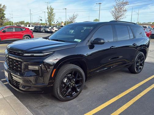 Mosaic Black Metallic 2025 Chevrolet Traverse RS
