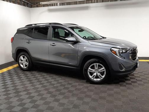 Satin Steel Metallic 2021 GMC Terrain SLE