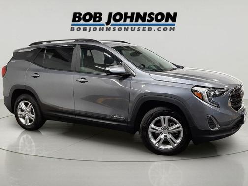 Satin Steel Metallic 2021 GMC Terrain SLE