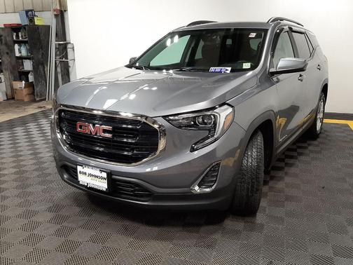 Satin Steel Metallic 2021 GMC Terrain SLE