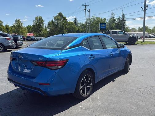 Electric Blue Metallic 2024 Nissan Sentra SV