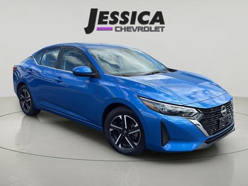 Electric Blue Metallic 2024 Nissan Sentra SV