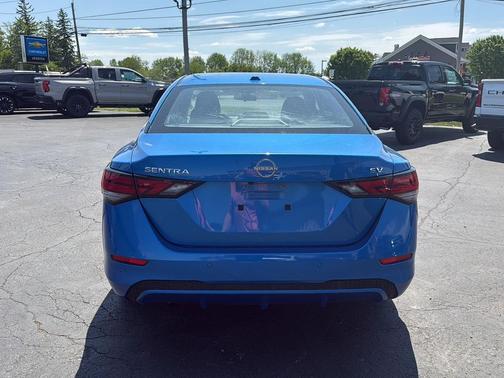 Electric Blue Metallic 2024 Nissan Sentra SV