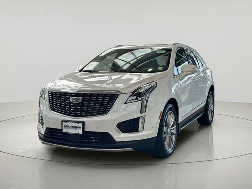 Crystal White Tricoat 2023 Cadillac XT5 Premium Luxury