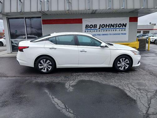 Glacier White 2020 Nissan Altima S FWD