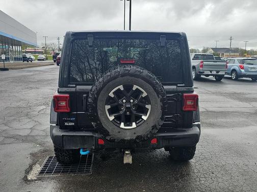 Black Clearcoat 2024 Jeep Wrangler 4xe Rubicon X