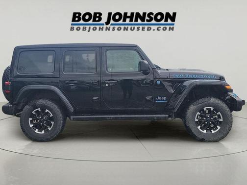 Black Clearcoat 2024 Jeep Wrangler 4xe Rubicon X