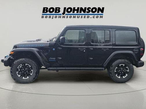 Black Clearcoat 2024 Jeep Wrangler 4xe Rubicon X