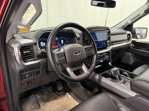 Rapid Red Metallic Tinted Clearcoat 2021 Ford F-150 Lariat