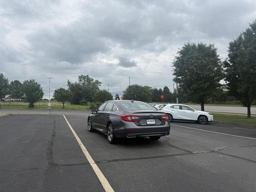 Modern Steel Metallic 2018 Honda Accord EX-L 2.0T