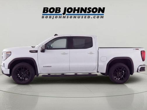 Summit White 2023 GMC Sierra 1500 Elevation
