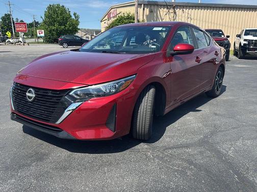 Scarlet Ember Tintcoat 2024 Nissan Sentra SV