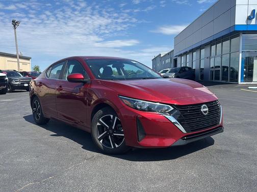 Scarlet Ember Tintcoat 2024 Nissan Sentra SV