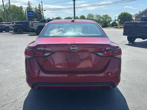 Scarlet Ember Tintcoat 2024 Nissan Sentra SV