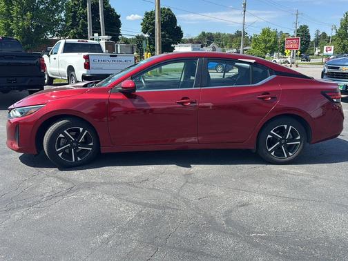 Scarlet Ember Tintcoat 2024 Nissan Sentra SV