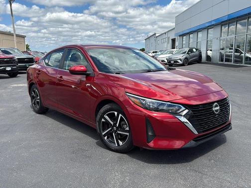 Scarlet Ember Tintcoat 2024 Nissan Sentra SV