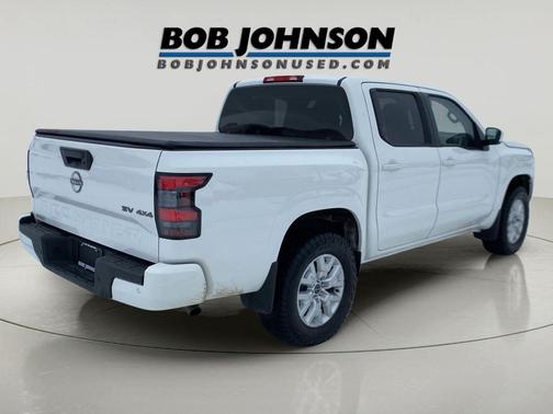 Glacier White 2023 Nissan Frontier SV