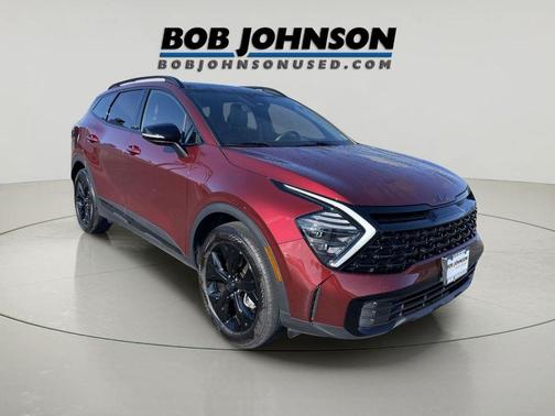 Dawning Red 2025 Kia Sportage X-Line