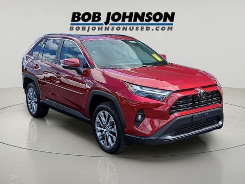 Ruby Flare Pearl 2022 Toyota RAV4 XLE Premium