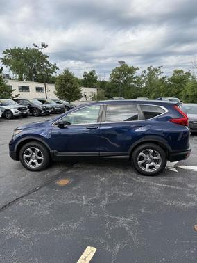 Obsidian Blue Pearl 2019 Honda CR-V EX