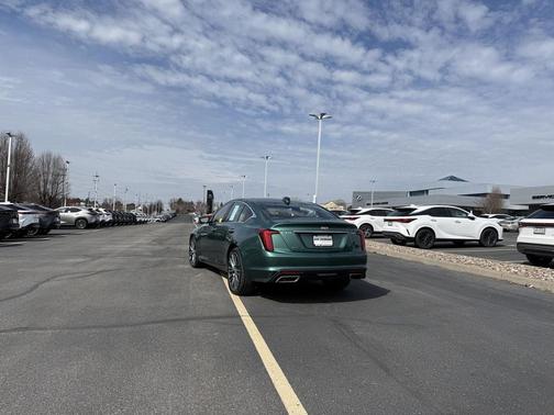 Typhoon Metallic 2025 Cadillac CT5 Premium Luxury