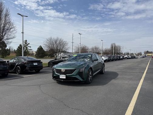 Typhoon Metallic 2025 Cadillac CT5 Premium Luxury