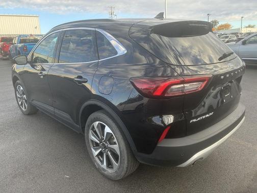 Agate Black Metallic 2025 Ford Escape Platinum