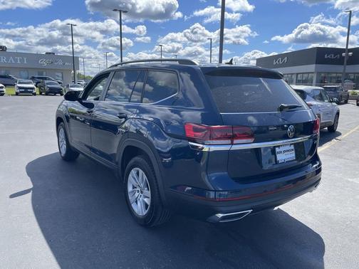 Tourmaline Blue Metallic 2021 Volkswagen Atlas 2.0T S