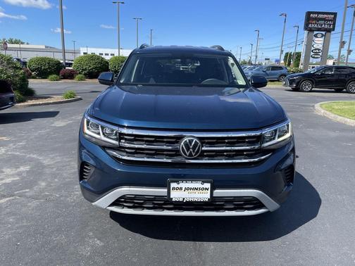 Tourmaline Blue Metallic 2021 Volkswagen Atlas 2.0T S