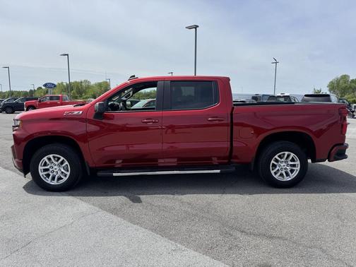 Cherry Red Tintcoat 2021 Chevrolet Silverado 1500 RST